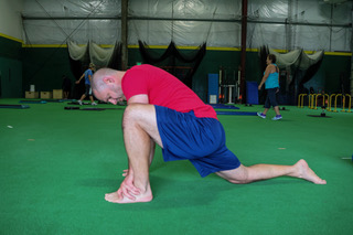 Single leg flexion mobility