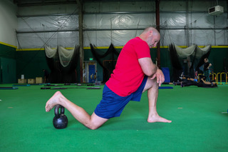 Couch stretch mobility